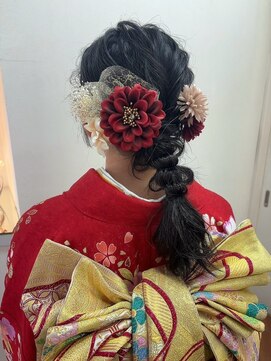 アカネ(Akane) 成人式ヘアセット 振袖着付け 10代 20代