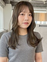 マッシュ チャヤマチ(MASHU chayamachi)&nbsp;柔らか透明感/ブリーチなし/オリーブブラウン/大阪梅田