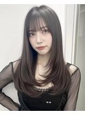 ココアベージュ/オリーブグレー/小顔/黒髪[立川/髪質改善]