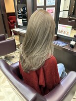 ハレケルーピディア(HAREKE loopidia)&nbsp;ブリーチ有り◎オリーブベージュ