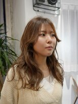 バイブ(Vibe) アッシュブラウン×ロングレイヤー