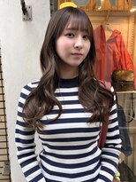 ロチカバイドールヘアー 心斎橋(Rotika by Doll hair)&nbsp;レイヤーカット/オリーブベージュ