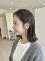 シュガー 仙台宮城野区(&Sugar)&nbsp;切りっぱなし/ボブ/ツヤカラー/大人可愛い/ミディアム