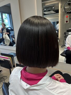 ヘア デザイン リスク(HAIR DESIGN RISK) 【RISK 白井琴菜】三鷹 ツヤツヤボブスタイル