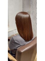 プーパ ヘアーユニ(pupa hair uni) グレイカラー明るめオレンジブラウン