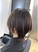 ウルフカット×中性ウルフ