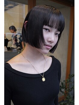 エヌイー(ne' by MAULOA)の写真/【印象を決める顔周りはMAULOAで】凄腕stylist集団による洗練されたカット技術で本当の似合わせをご提案♪