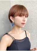 ナチュラルショート/ショートボブ/韓国/顔周り/20代30代40代50代