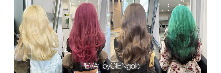 ペヴァ バイ シエンゴールド(PEVA by CIEN gold)のサロンヘッダー