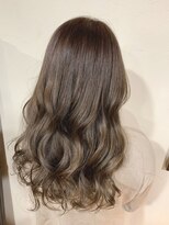 リオラヘアー(Liora hair)&nbsp;赤み消しカラー/柔らかアッシュベージュ/人気カラー/天神美容室