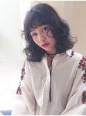 AXIS【naya's style】シースルーバングオルチャンタンバルモリ
