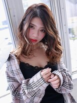 ラックスビー ガーデン 西宮北口駅前店(LUXBE GARDEN)&nbsp;抜け感×バレイヤージュ【LUXBE 西宮北口駅前店】