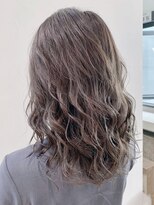 アルバム 新宿(ALBUM SHINJUKU)&nbsp;カーキグレージュ_ブランジュダブルバング_ba231012