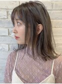 プラチナグレージュ_アッシュブラウンネオウルフ【北間】原宿