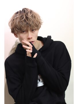 ブークル(boucle) メンズのハイトーンマッシュ