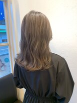 カリン ハッピーヘアライフ 長吉長原店(carin happyhairlife)&nbsp;セミロングラベンダーアッシュ