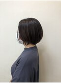 30代40代50代似合わせひし形ショートボブ