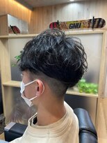 マインド サイトー ヘア アンド スパ mind saito hair&SPA&nbsp;エアースパイラルパーマ×インナーハイツーブロック