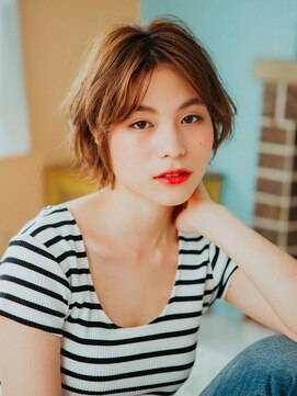 美容室クローバー 新小岩店(clover) ニュアンスショートボブ【新小岩】