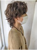 マッシュウルフ×スパイラルパーマ★藤原
