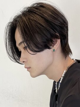 バイフィフス 原宿/表参道(by fifth) センターパート/ニュアンスパーマ/ツーブロ刈り上げ