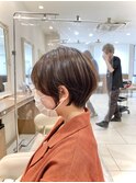 横顔美人ショートボブ【Ash大泉学園 横山】