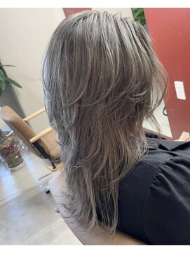 ロングレイヤーカット ハイレイヤーセミロングウルフカット L ディードットログ 大和西大寺店 D Log のヘアカタログ ホットペッパービューティー