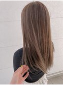 ハイライト×ベージュカラー【大分】