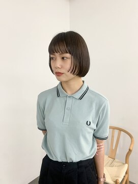 ディッシィ 立川(D'ICI) 前上がりボブ