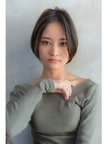 ドットハリス(.Hallis)&nbsp;大人可愛い前髪/ミディアム/ボブ/20代30代/原宿/表参道