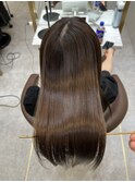 ★大人ガーリー艶髪チョコレート髪質改善★ #髪質改善#縮毛矯正