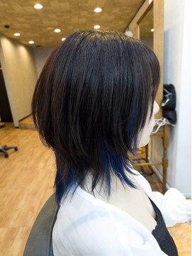 エルメ バイ アンフィー(Elme by anphi) 【Elme　鶴田】ウルフ×インナーカラー