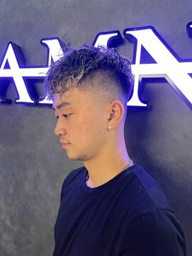 ダムディートウキョウ 北千住店(DAMDEE TOKYO) ホワイトメッシュ×スペインカール