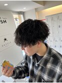 波巻きパーマ!