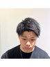 似合わせメンズカット＋パーマ＋眉毛カット＋トリートメントスパ￥13500～