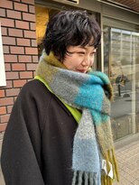 ハマモト&nbsp;マッシュショート　パーマ