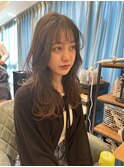 ロングレイヤー×韓国くびれスタイル