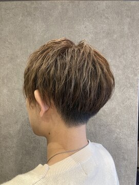 イル(il) メンズ波打ちセンターパート