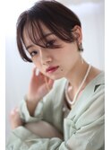 ハンサムショート/シースルー/仙川