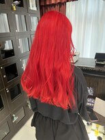 プライズ 錦糸町北口店(prize) レッドカラー/赤髪/派手髪/ロングヘア/錦糸町北口