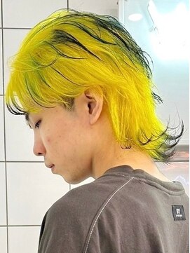 ウィコ 新宿(WICO) イエローエンドカラー[新宿駅/韓国マッシュ/ベリーショート]