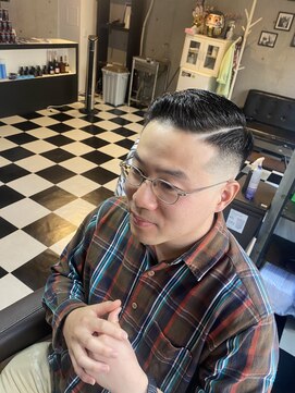 バッドバーバー 蒲田店(BAD BARBER) サイドパート/スキンフェード