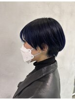 フレーム へアアンドトリートメント 天王寺北口店(FRAME) ブルーショート