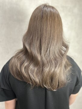 ルノン フィージュ(LUNON fieju) イメチェンヘアスタイルホワイトブロンド外ハネボブ美髪のススメ