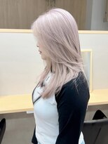 トト 船橋店(toto.)&nbsp;◇細めハイライトくすみベージュフェイスフレーミング[船橋]