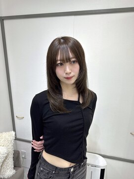 アイズ 横浜(IS) 【KAZUKI】縮毛とオリーブベージュ♪♪