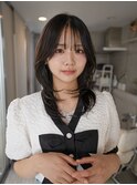 池袋美容室HOLON【レイヤーカットハッシュカット韓国ヘア】