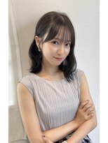 アンニュ(annuy)&nbsp;【annuy_mizuki】 顔まわりカット/透明感カラー／韓国巻き