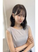 【annuy_mizuki】 顔まわりカット/透明感カラー/韓国巻き