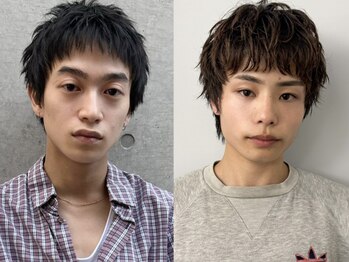 ランズサンズ 表参道(runsuns)の写真/似合わせカットで骨格に合わせた提案◎[メンズカット/メンズサロン/スパイキーショート/メンズパーマ]